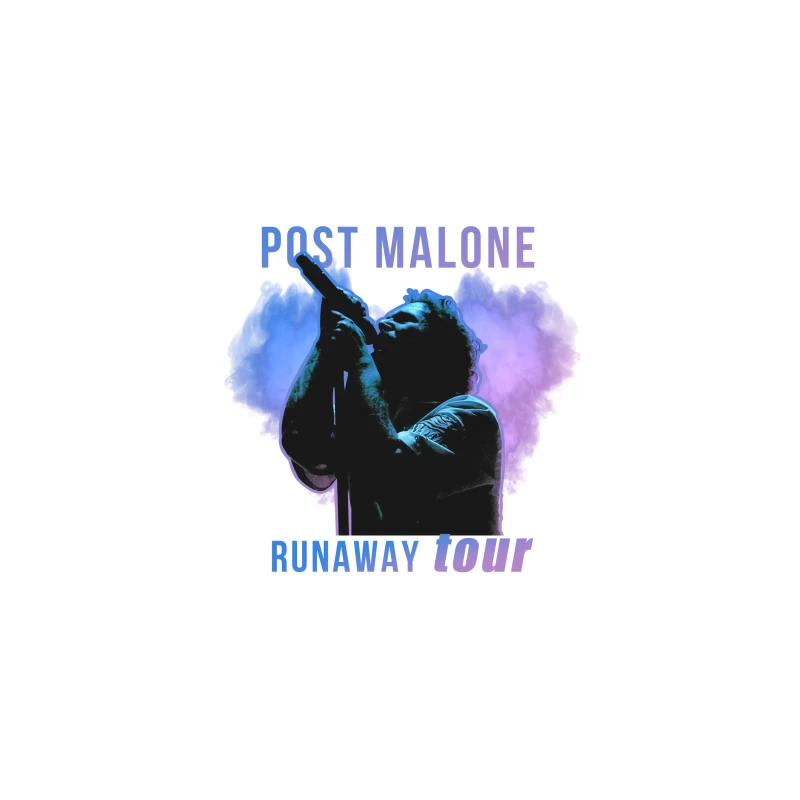 NEW POST MALONE SWAE LEE TYLA YAWEH - RUNAWAY TOUR 2020 FRONT Tapestry