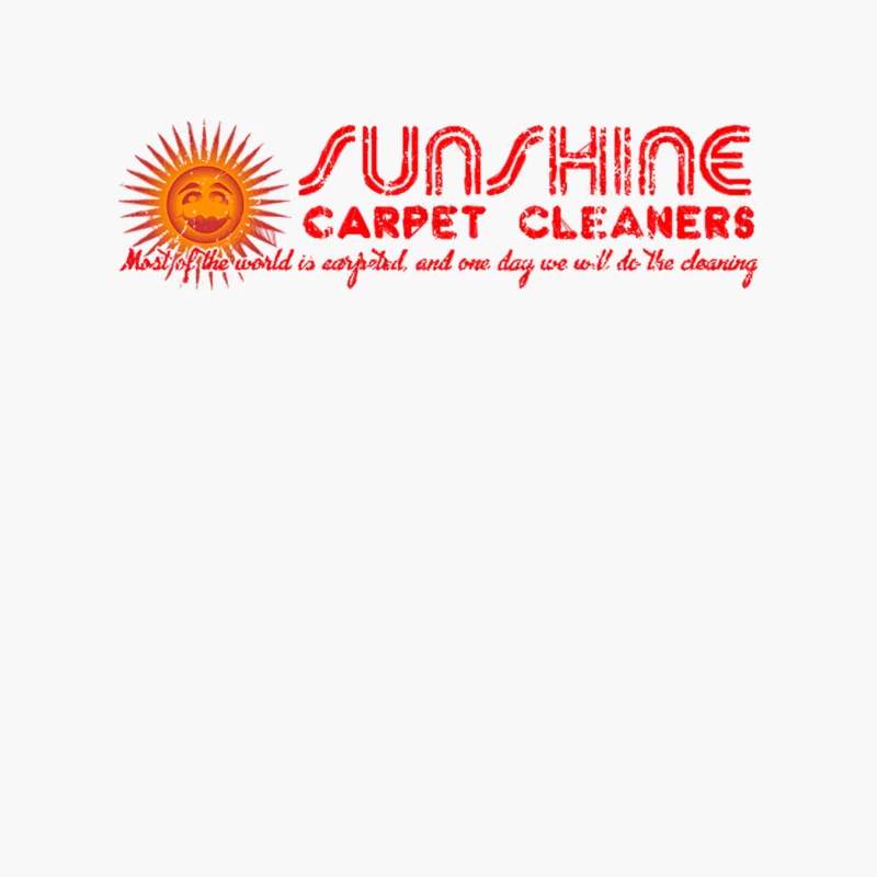 Sunshine Carpet Cleaners, distressed Cotton Tote Bag