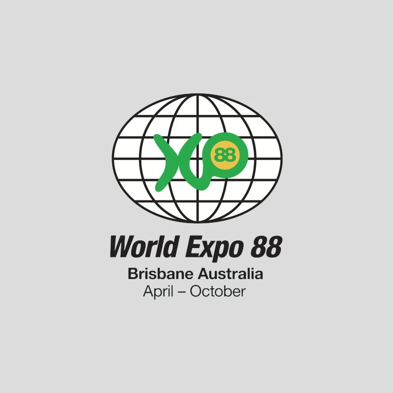 World Expo 88 Brisbane Australia Logo Baseball Cap