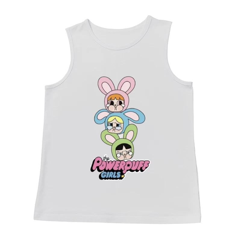 Weinende Powerpuff Girls Osterhasen Herren Tanktops