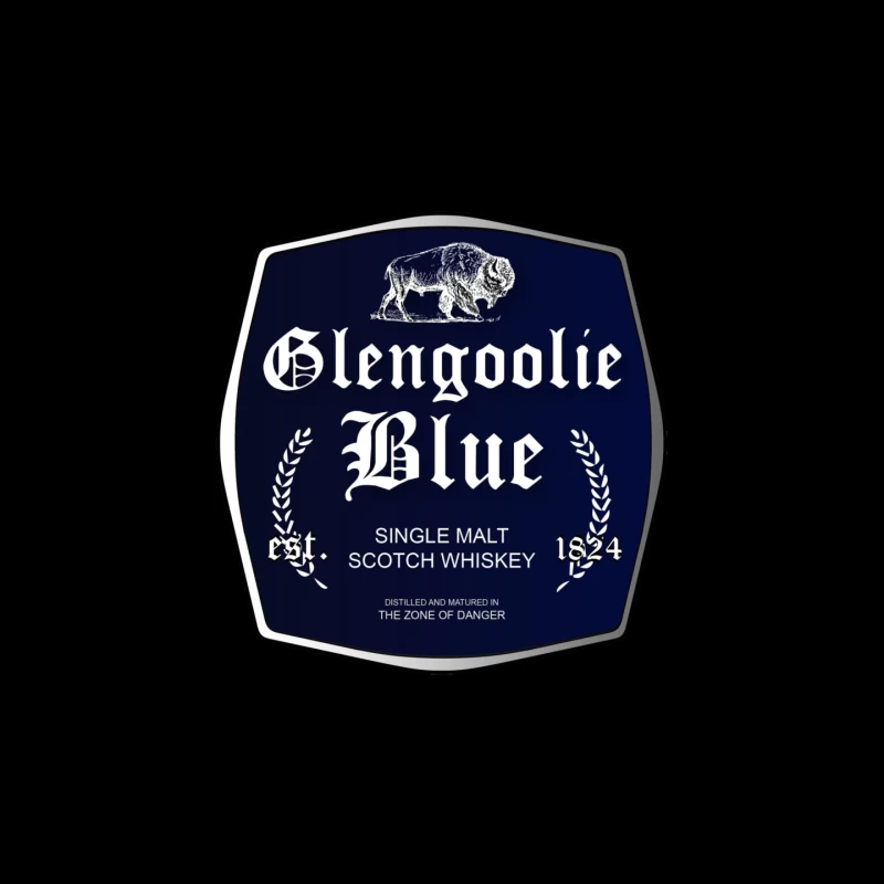 Glengoolie Blue Mouse Pad