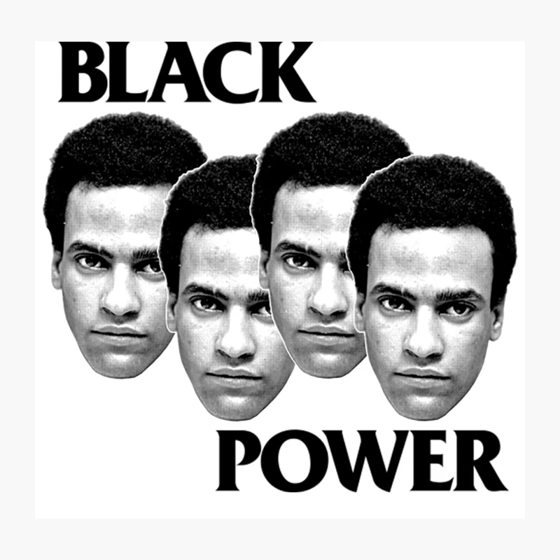 Black Power   Meme Parody Design Throw Pillow