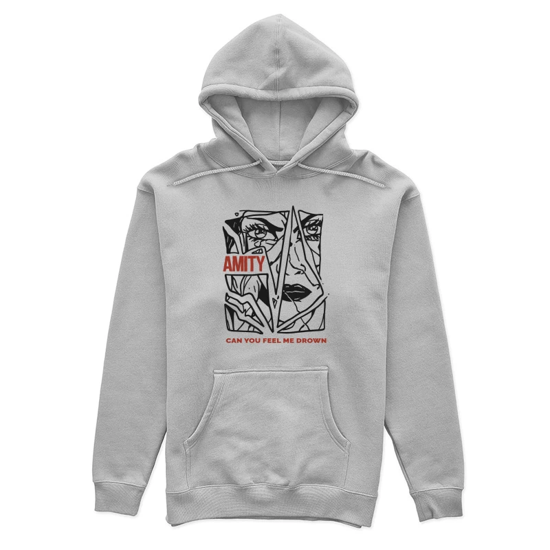 The Amity Affliction Can You Feel Me Drown Female Pullover Hoodie