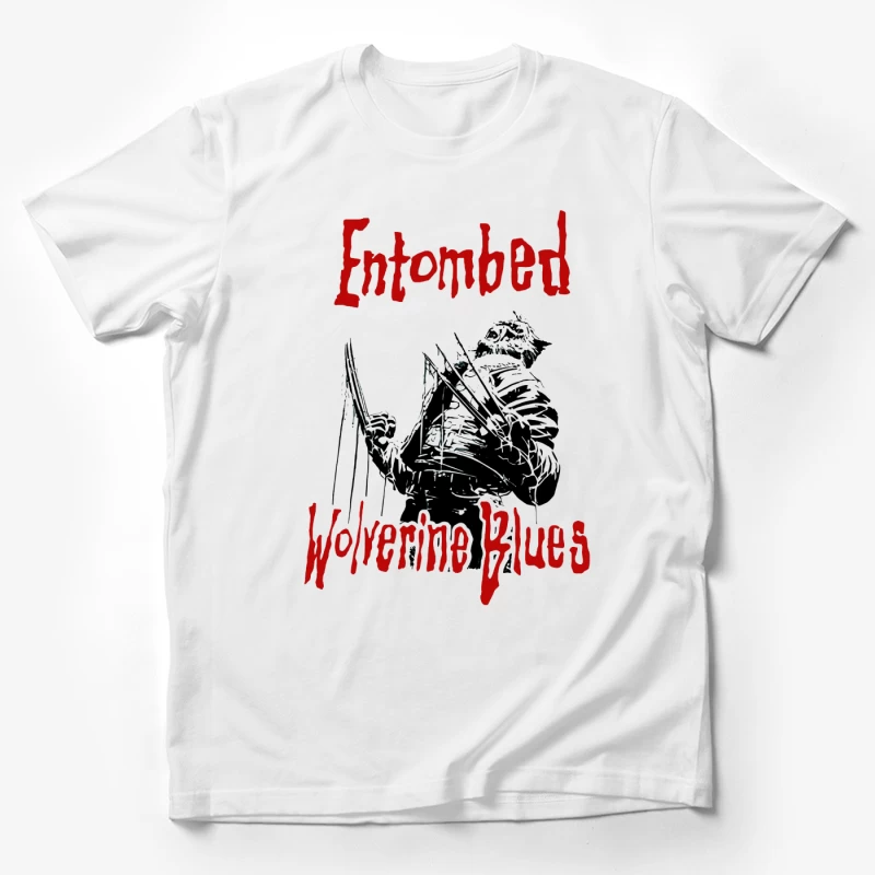 Entombed Wolverine Blues Retro Male T-Shirt