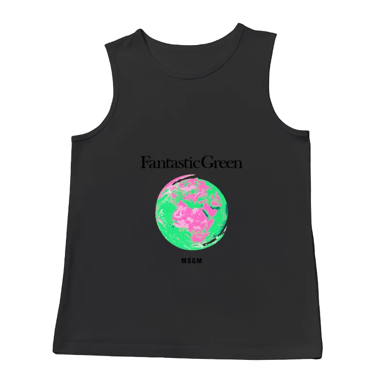 Bunte Erde Illustration Herren Tanktops