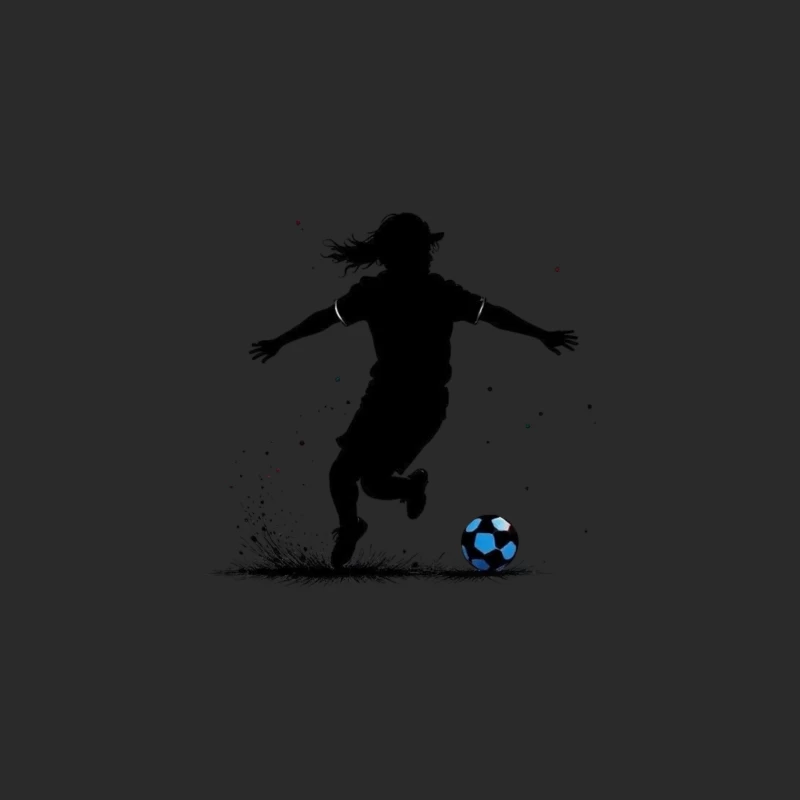 Dynamic Soccer Celebration Baseball Cap