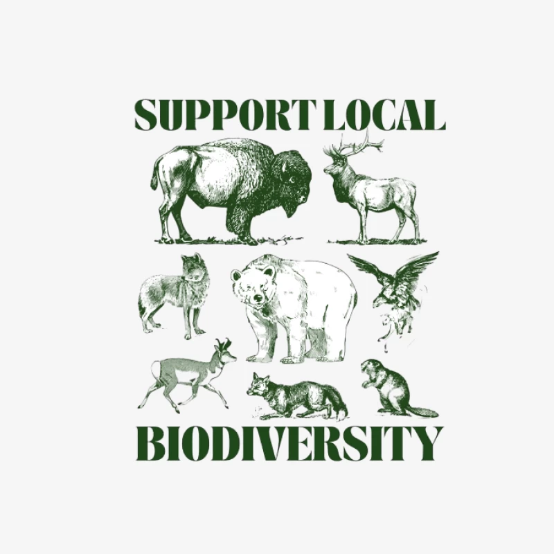 Soutenir la biodiversité locale Femme Sweat-shirt à enfiler
