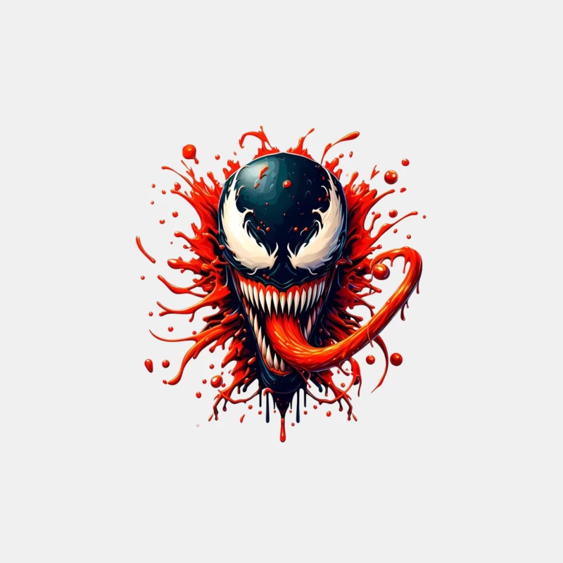 Venom Artwork Male Tank Top