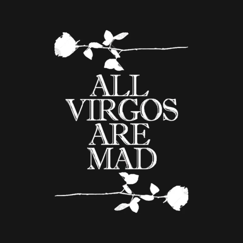 All Virgos Are Mad - 80_s Design Tribute Mouse Pad