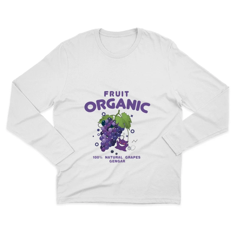 Organische Trauben mit Charakter Herren Langarm T-Shirt