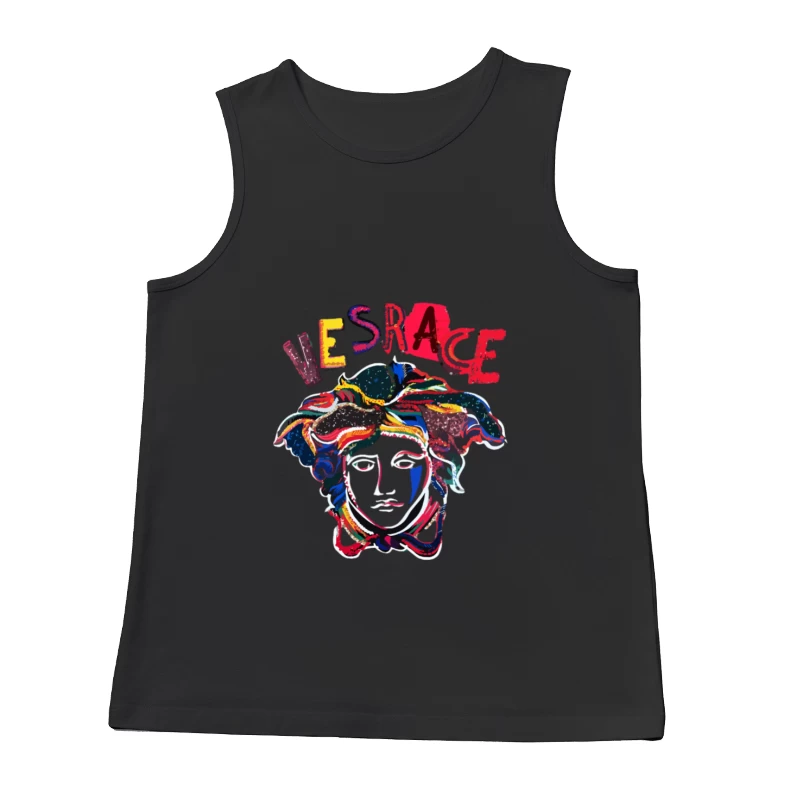 Buntes Medusa-Design und Kunst Herren Tanktops