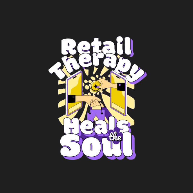 Einzelhandelstherapie heilt die Seele Herren Tanktops