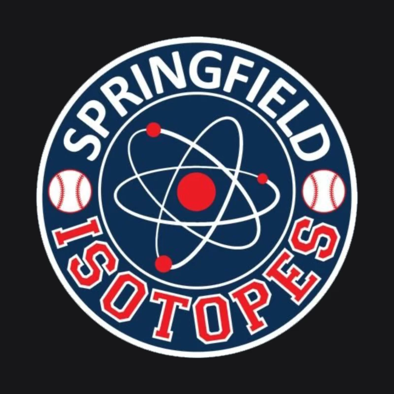 Springfield Isotopes Baseball 2 Male Pullover Hoodie