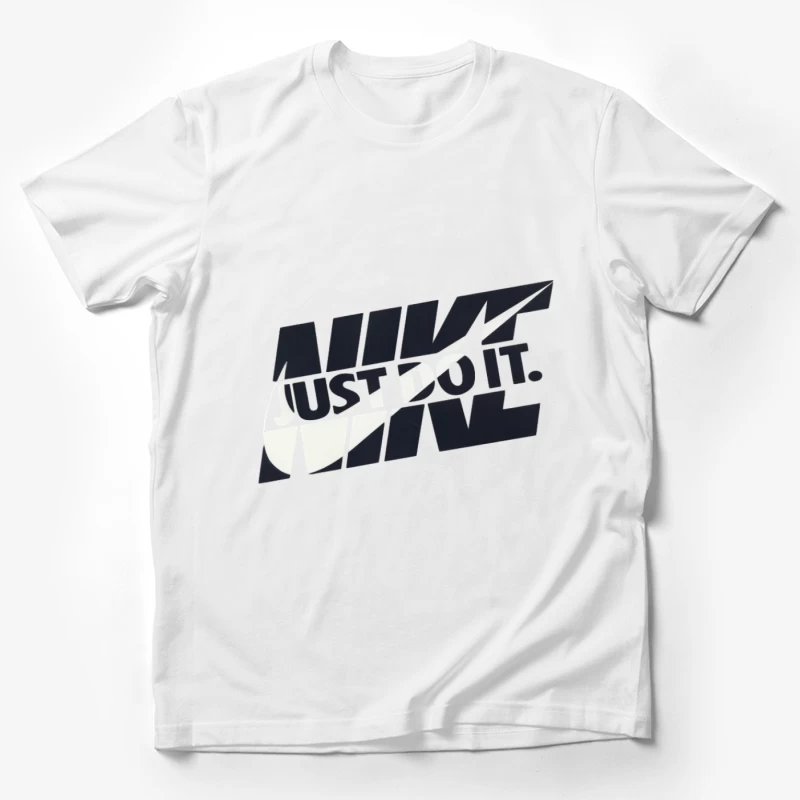 Nike-Logo mit Slogan Herren T-Shirt