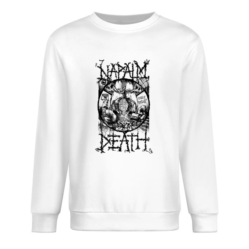 Napalm Death 2 Male Pullover Sweatshirt