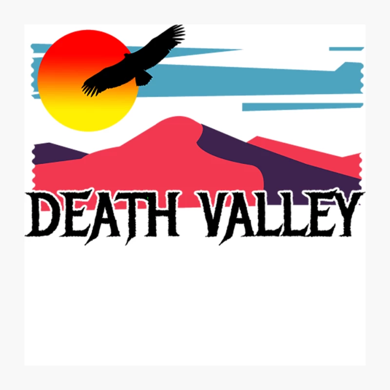 Death Valley - Addams Family Travel Badge Pin