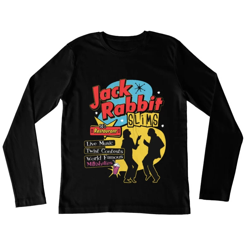 Jack Rabbit Slim's Retro 2 Female Long Sleeve T-Shirt