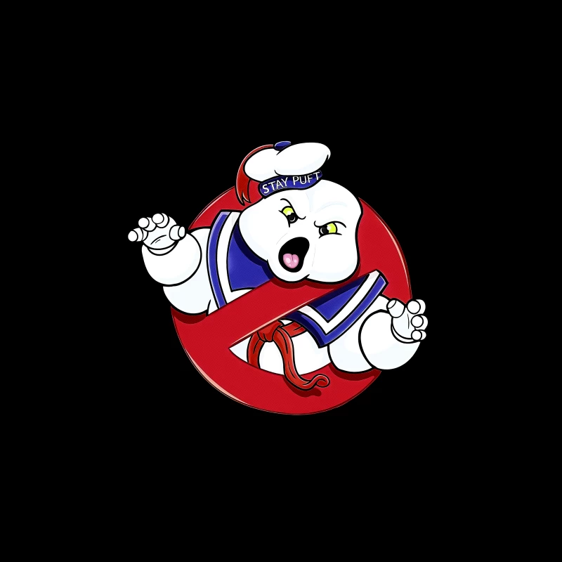 Stay Puft Marshmallow Man from Ghostbusters Travel Mug