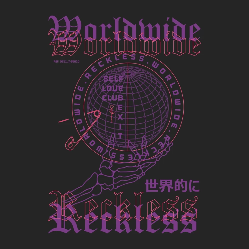 Weltweites Reckless-Design Herren Pullover Sweatshirt