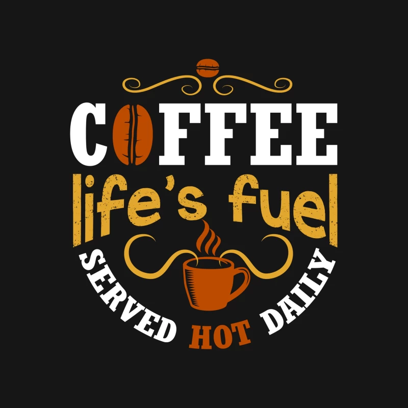 Café – Le carburant de la vie Femme T-Shirt