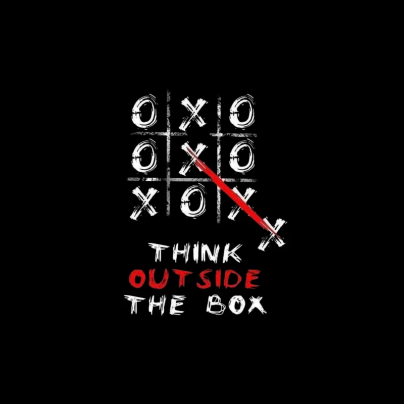 Tic Tac Toe Game Design Mouse Pad