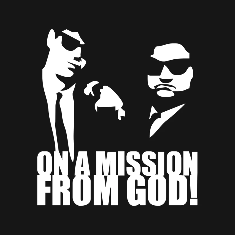 THE BLUES BROTHERS INSPIRED ON A MISSION FROM GOD FUNNY (2) Mouse Pad
