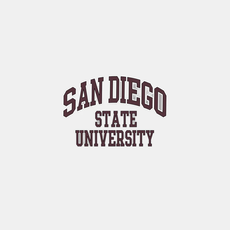 San Diego State University Logo Design Herren Tanktops