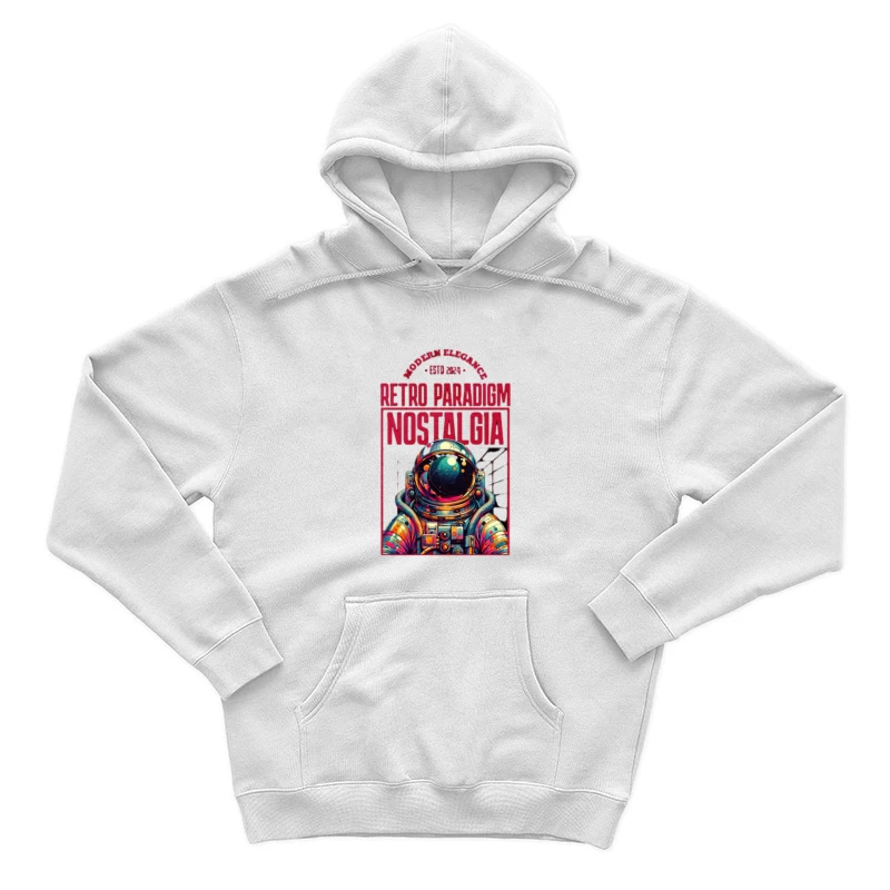 Astronaute Paradigme Rétro Homme Sweat à capuche
