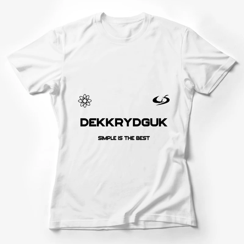 Einfachheit ist am besten Design Damen T-Shirt