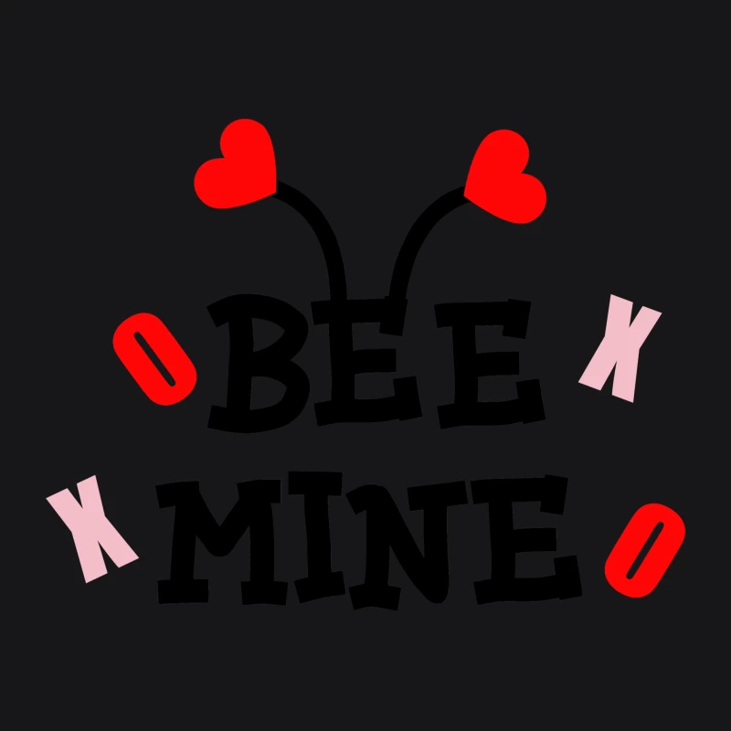 Design mignon avec des cœurs et une abeille Homme Sweat à capuche