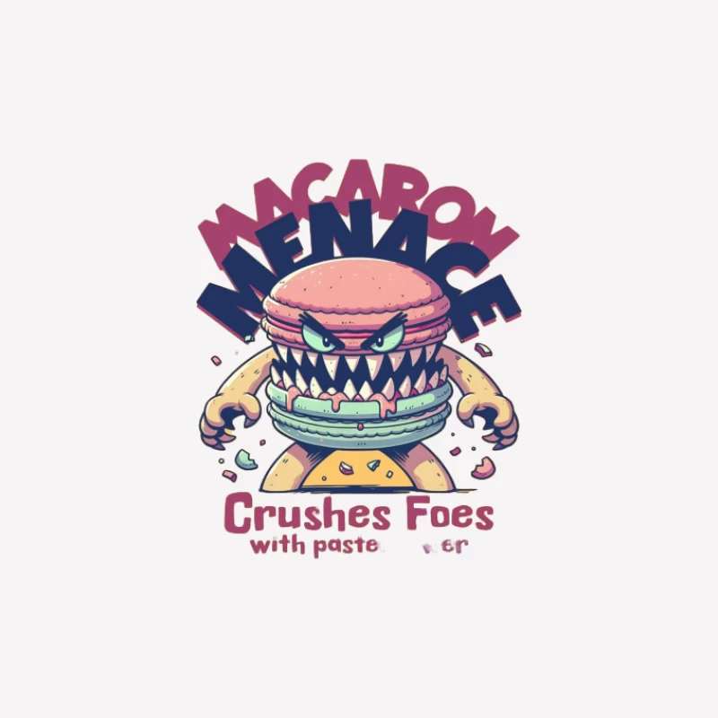 Macaron Menaçant Femme T-Shirt