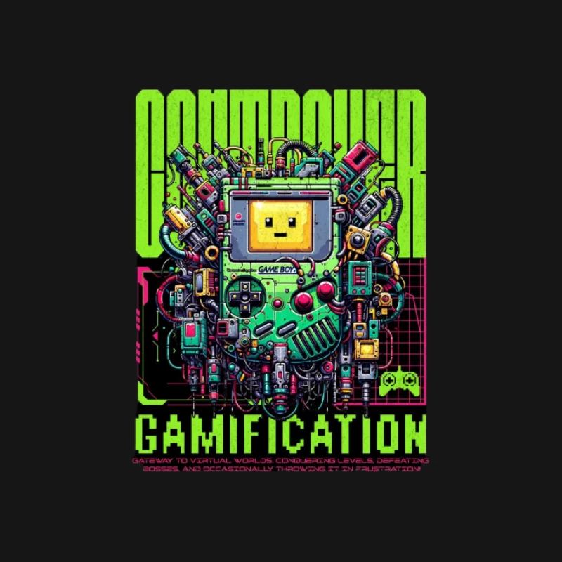 Retro-Gaming mit Gamification-Design Herren T-Shirt