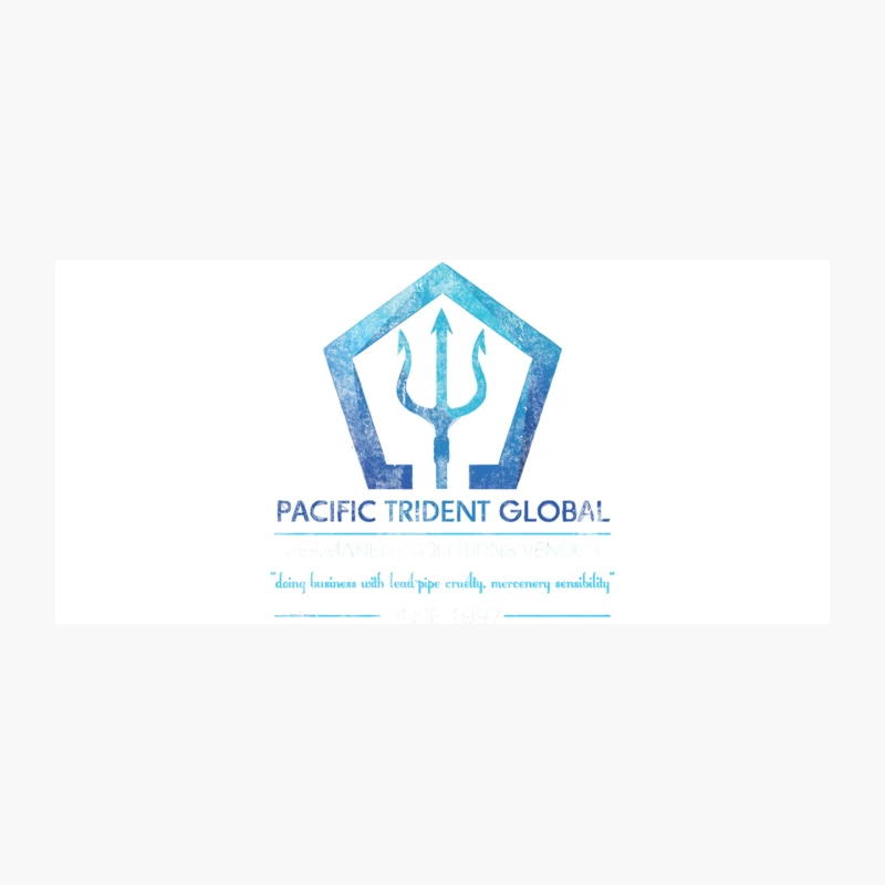 Pacific Trident Global from Grosse Pointe Blank, distressed Coffee Mug