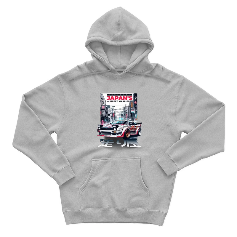 Cyberpunk AE86: Japan's Street Warrior Art Male Pullover Hoodie