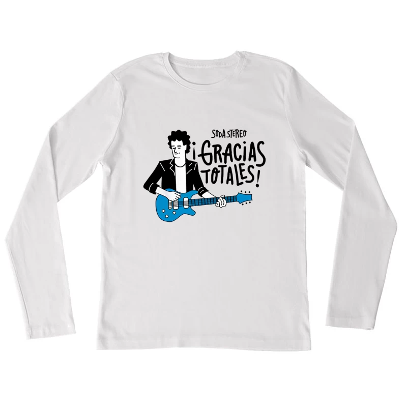 Soda Stereo Gracias Totales Female Long Sleeve T-Shirt