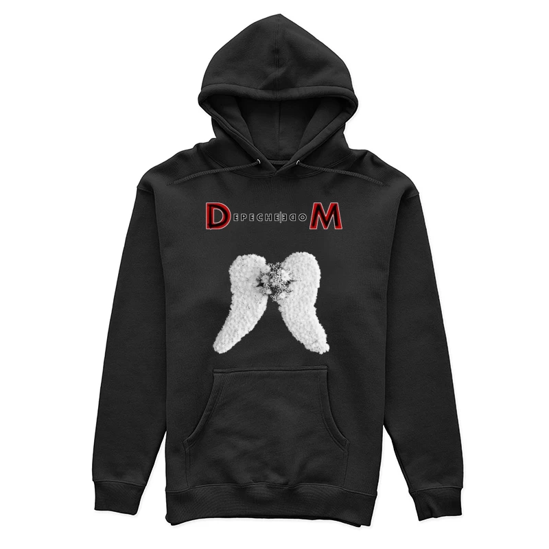 Depeche Mode Angel Wings Logo Design Female Pullover Hoodie