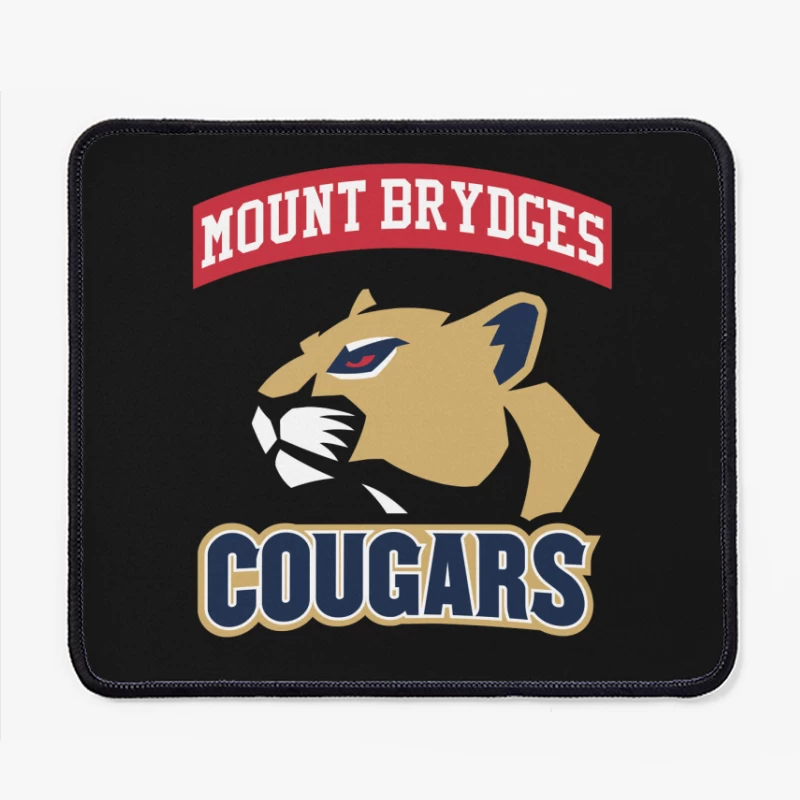 Mount Brydges Cougars Team Logo Mouse Pad