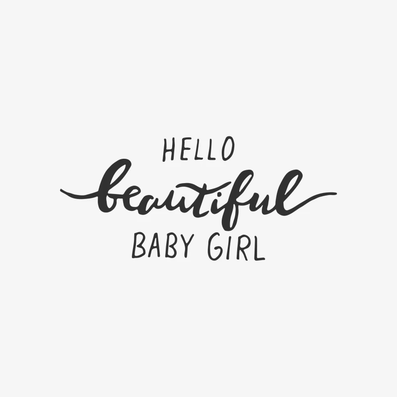 Message de bienvenue pour bébé fille Homme Sweat-shirt à enfiler