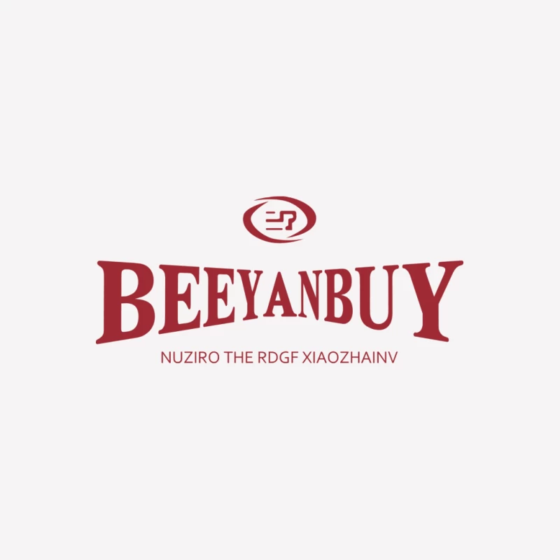 Beeyanbuy Mode Logo Herren T-Shirt