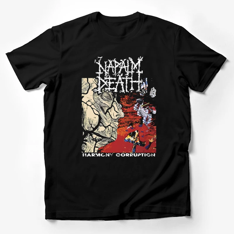 Napalm Death Harmony Coruption Male T-Shirt