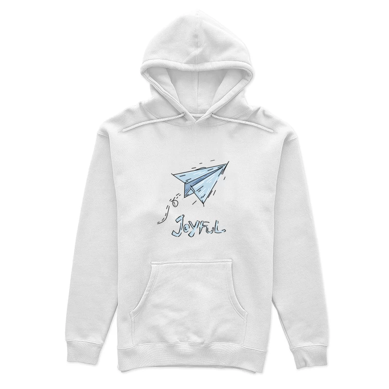 Papierflieger Freude Design Damen Pullover Hoodie
