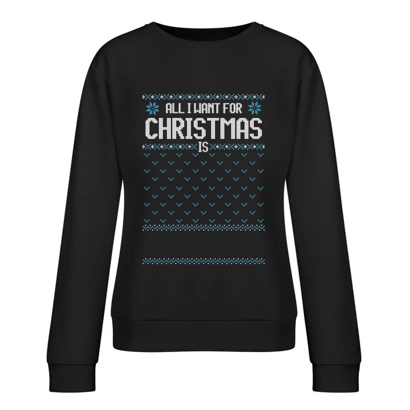 Pull de Noël - Wishlist Femme Sweat-shirt à enfiler