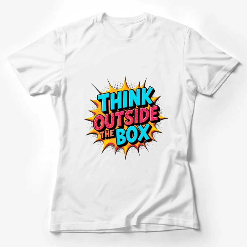 Creative Thinking Concept Female T-Shirt