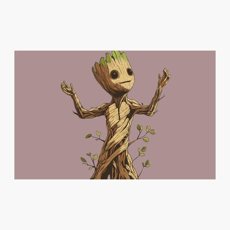 Groot: Marvel's Beloved Wooden Guardian of the Galaxy Travel Mug
