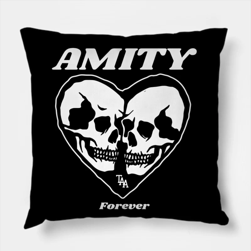 The Amity Affliction Forever Throw Pillow