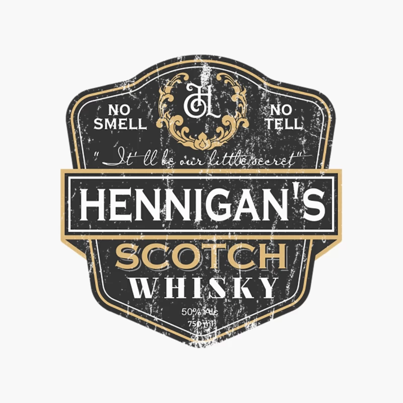 Hennigan_s Scotch, distressed Cotton Tote Bag