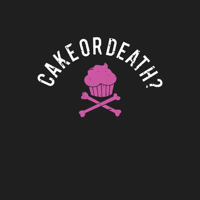 Cake or Death Theme Male Tank Top
