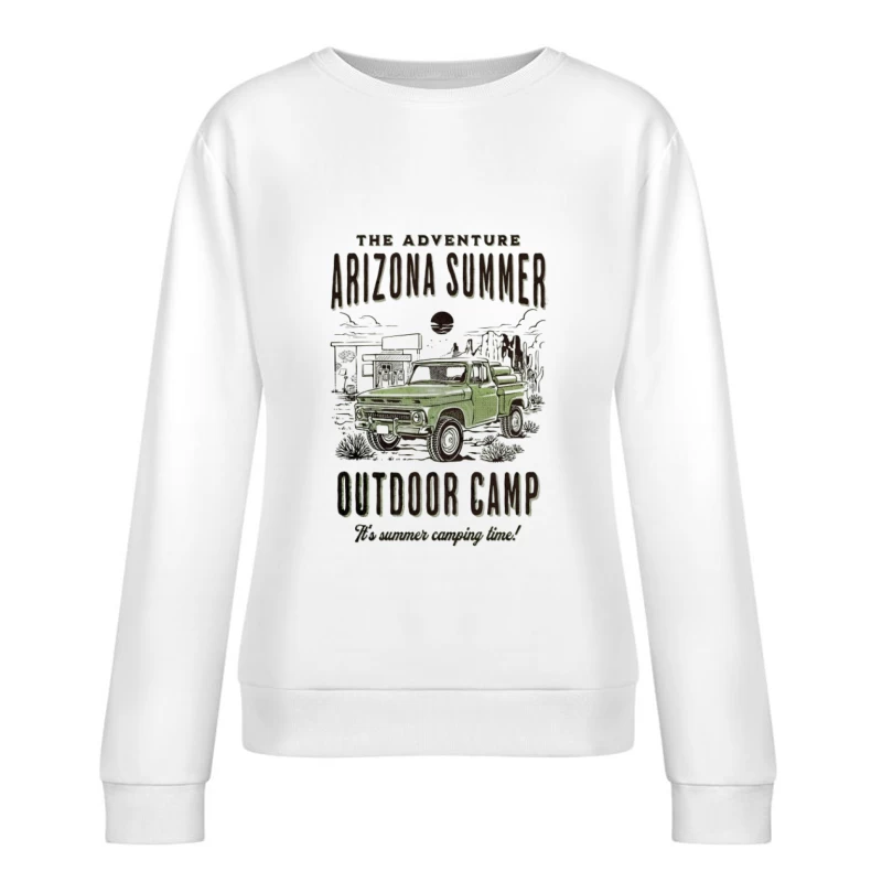 Abenteuer Arizona Sommer Outdoor Camp Damen Pullover Sweatshirt