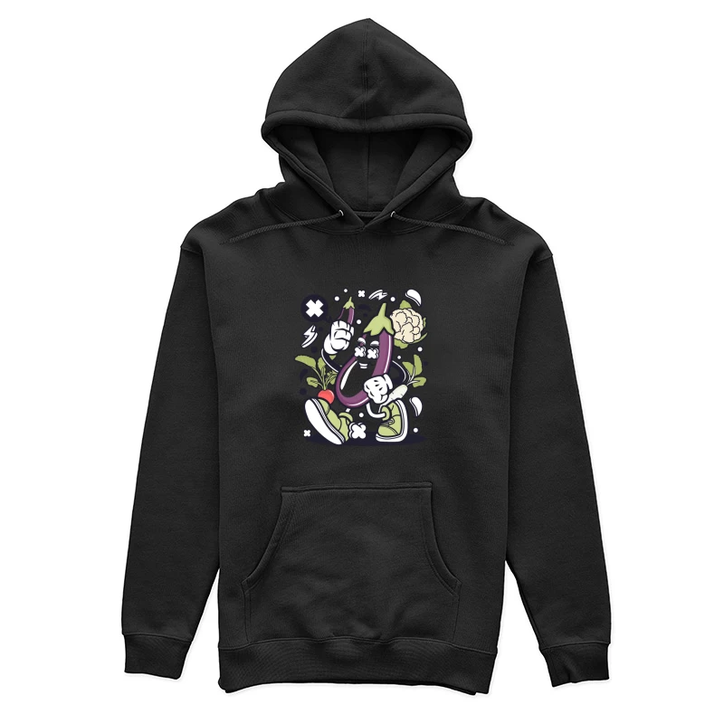 Légumes amusants et énergétiques Femme Sweat à capuche
