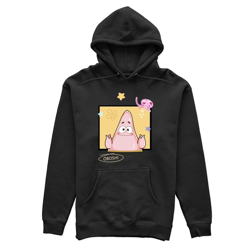 Niedliche Meereskreatur Illustration Damen Pullover Hoodie